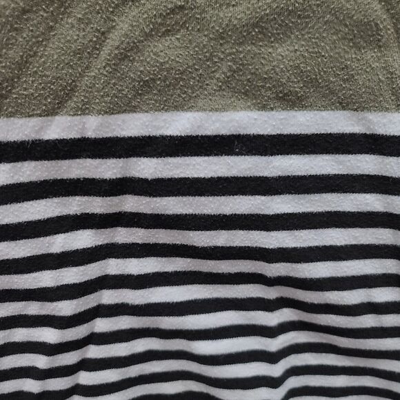 Karen Scott Womens Top Multi-Color Size Small Cotton Blend Striped Pullover - Picture 10 of 12